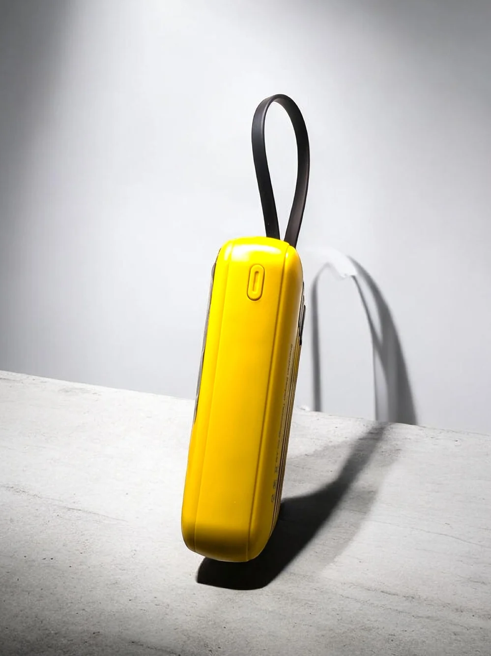 Power bank 10000mAh Yellow Portable Electronic Device